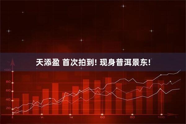 天添盈 首次拍到! 现身普洱景东!